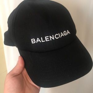 Balenciaga black hat